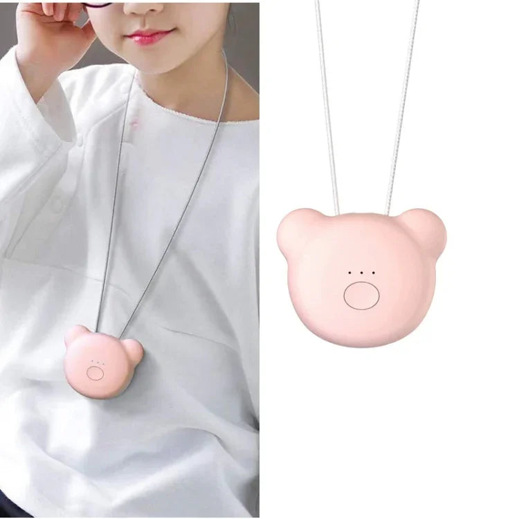 Purificateur d’air mini style ours avec ion négatif formaldéhyde PM2.5 pour enfants