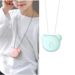 Purificateur d’air mini style ours avec ion négatif formaldéhyde PM2.5 pour enfants