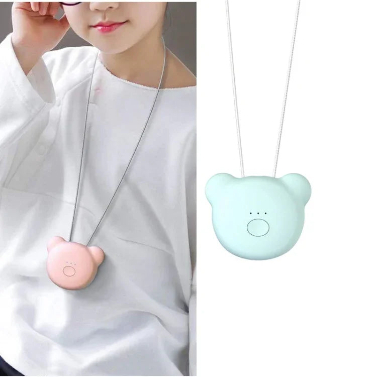 Purificateur d’air mini style ours avec ion négatif formaldéhyde PM2.5 pour enfants