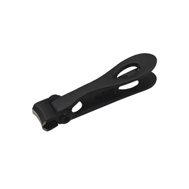 Outil de Nail Art Coupe-ongles Pince à Ongles en Acier Inoxydable, Taille : S, 6.9 x 1.3cm, Taille : 6.9 x 1.3cm (Noir)