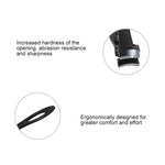 Outil de Nail Art Coupe-ongles Pince à Ongles en Acier Inoxydable, Taille : S, 6.9 x 1.3cm, Taille : 6.9 x 1.3cm (Noir)