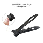 Outil de Nail Art Coupe-ongles Pince à Ongles en Acier Inoxydable, Taille : L, 8.8 x 1.6cm, Taille : 8.8 x 1.6cm (Argent)