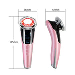 Appareil de beauté faciale chaud et froid BLK-D818, Appareil de rajeunissement de la peau coloré à micro-courant EMS, BLK-D818 (Rose), BLK-D818 (Blanc)
