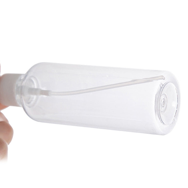 Flacon Pulvérisateur Transparent PET 100ML pour Solution Désinfectante