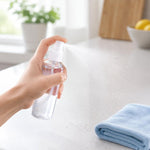 Flacon Pulvérisateur Transparent PET 100ML pour Solution Désinfectante