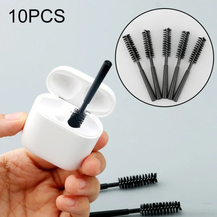 10 brosses antistatiques, outil de nettoyage pour écouteurs, boîtier de charge, brosse à poussière pour AirPods, outil de nettoyage.