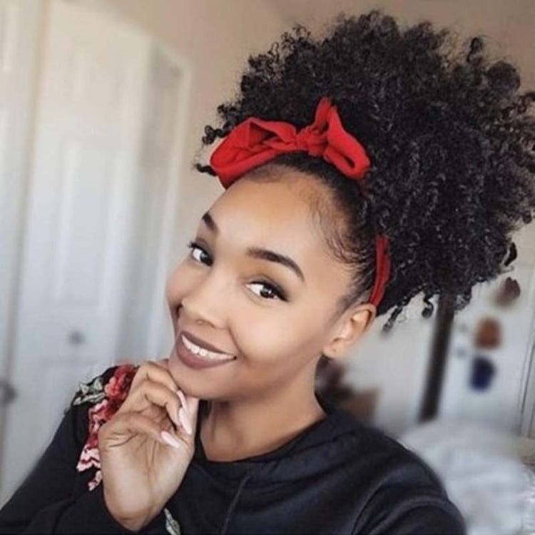 FBBZT02 Perruque à filet, cheveux bouclés et volumineux, style Afro, pour personnes noires européennes et américaines