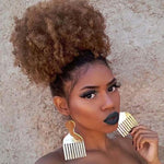 FBBZT02 Perruque à filet, cheveux bouclés et volumineux, style Afro, pour personnes noires européennes et américaines
