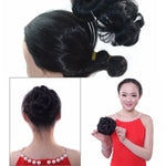 30M33# Perruque tête de mannequin fleur pince à cheveux sac à cheveux bandeau de perruque pour mariée, 30M33#