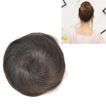 Chignon Bun Fleur Forme Coiffure Paquet Disque de Cheveux (Châtaigne)