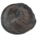 Chignon Bun Fleur Forme Coiffure Paquet Disque de Cheveux (Châtaigne)