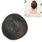 Chignon Bun Fleur Forme Coiffure Paquet Disque de Cheveux (Châtaigne)