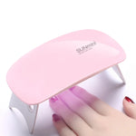 Lampe à ongles SUN mini 2 6W UV + LED USB pour durcissement de gel sur ongles