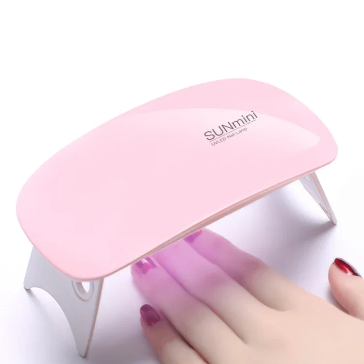 Lampe à ongles SUN mini 2 6W UV + LED USB pour durcissement de gel sur ongles