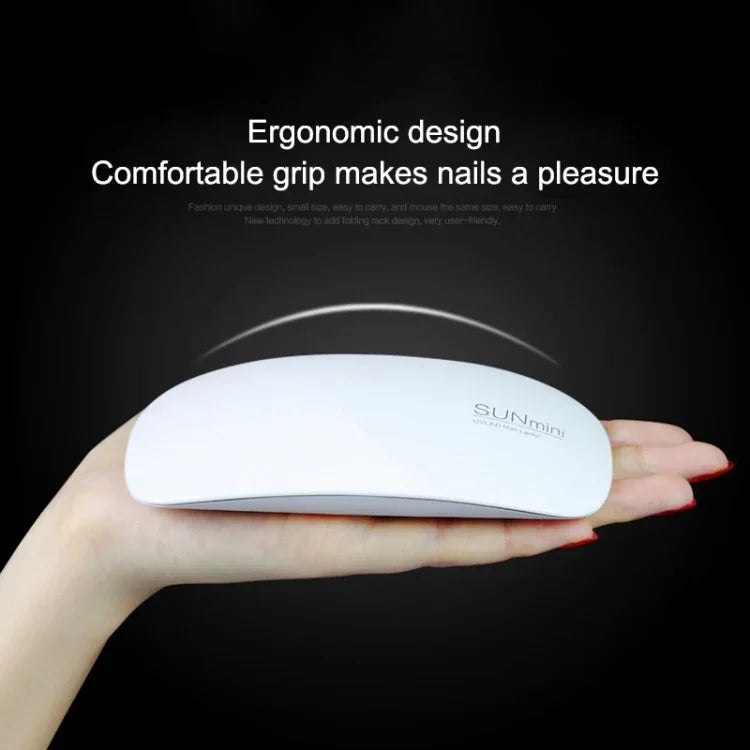 Lampe à ongles SUN mini 2 6W UV + LED USB pour durcissement de gel sur ongles