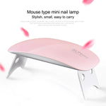 Lampe à ongles SUN mini 2 6W UV + LED USB pour durcissement de gel sur ongles