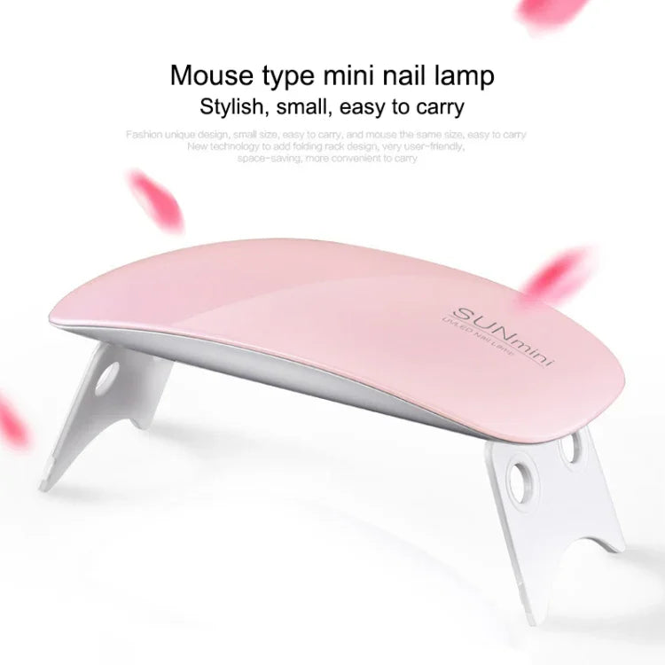 Lampe à ongles SUN mini 2 6W UV + LED USB pour durcissement de gel sur ongles