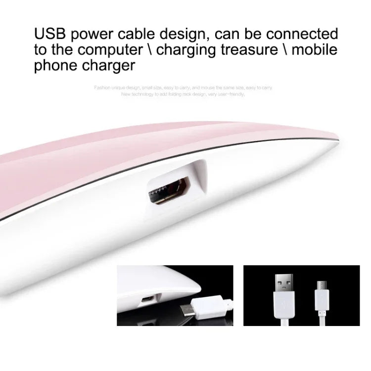 Lampe à ongles SUN mini 2 6W UV + LED USB pour durcissement de gel sur ongles