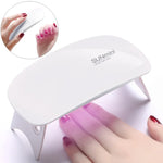 Lampe à ongles SUN mini 2 6W UV + LED USB pour durcissement de gel sur ongles