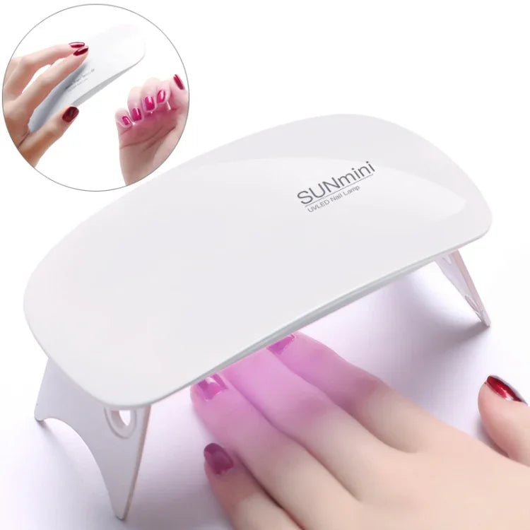 Lampe à ongles SUN mini 2 6W UV + LED USB pour durcissement de gel sur ongles