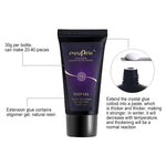 Colle à ongles 30g pour manucure, colle d'extension rapide, gel indolore, constructeur d'ongles, crème de photothérapie amovible, HCB3029C, HCB3029DP, HCB3029F, HCB3029LP, HCB3029Q, HCB3029RR, HCB3029T, HCB3029TF, HCB3029W