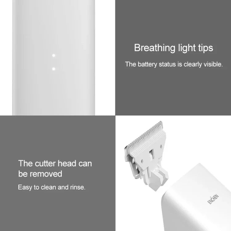 Tondeuse à cheveux électrique Xiaomi Enchen Boost, charge rapide intelligente