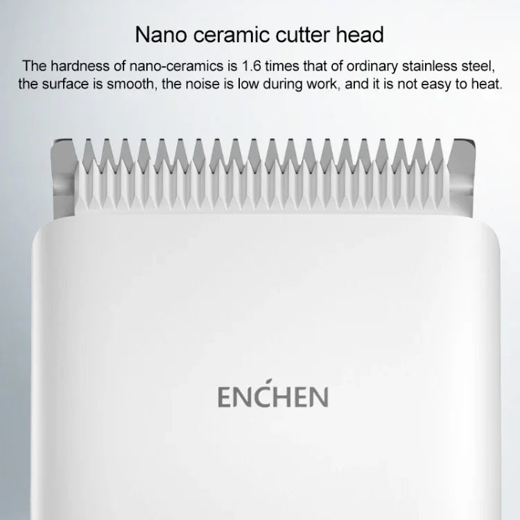 Tondeuse à cheveux électrique Xiaomi Enchen Boost, charge rapide intelligente
