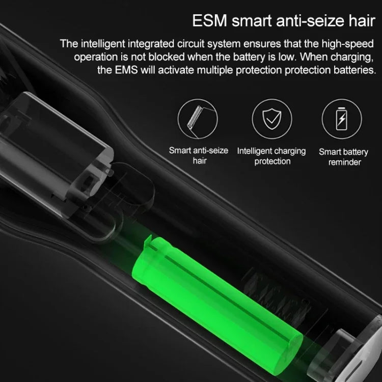 Tondeuse à cheveux électrique Xiaomi Enchen Boost, charge rapide intelligente