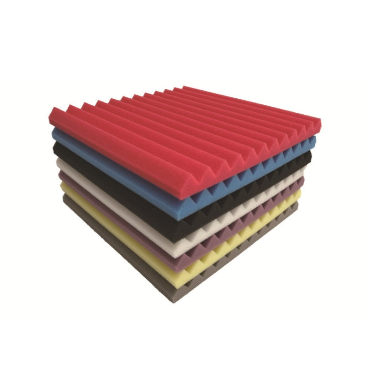 24 pièces mousse acoustique pour studio d'enregistrement salle de batterie, livraison couleur aléatoire, 24 pièces