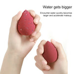 Gourd Water-drop Sponge Makeup Egg Soft Cosmetic Puffs Set, 1
