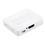 Répartiteur HDMI 4K Full HD 1080p, commutateur HDMI 1x2, amplificateur de sortie, double affichage pour HDTV DVD PS3 Xbox, HDMI 4K (noir), HDMI 4K (blanc)