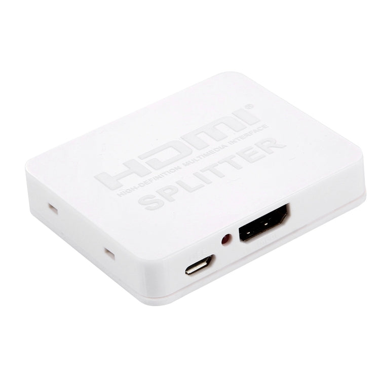 Répartiteur HDMI 4K Full HD 1080p, commutateur HDMI 1x2, amplificateur de sortie, double affichage pour HDTV DVD PS3 Xbox, HDMI 4K (noir), HDMI 4K (blanc)
