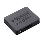 Répartiteur HDMI 4K Full HD 1080p, commutateur HDMI 1x2, amplificateur de sortie, double affichage pour HDTV DVD PS3 Xbox, HDMI 4K (noir), HDMI 4K (blanc)