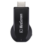 Dongle récepteur d'affichage WiFi MiraScreen / Miracast Airplay DLNA, appareil de mise en miroir sans fil avec câble USB 2 en 1