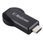 Dongle récepteur d'affichage WiFi MiraScreen / Miracast Airplay DLNA, appareil de mise en miroir sans fil avec câble USB 2 en 1