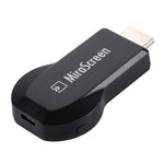 Dongle récepteur d'affichage WiFi MiraScreen / Miracast Airplay DLNA, appareil de mise en miroir sans fil avec câble USB 2 en 1