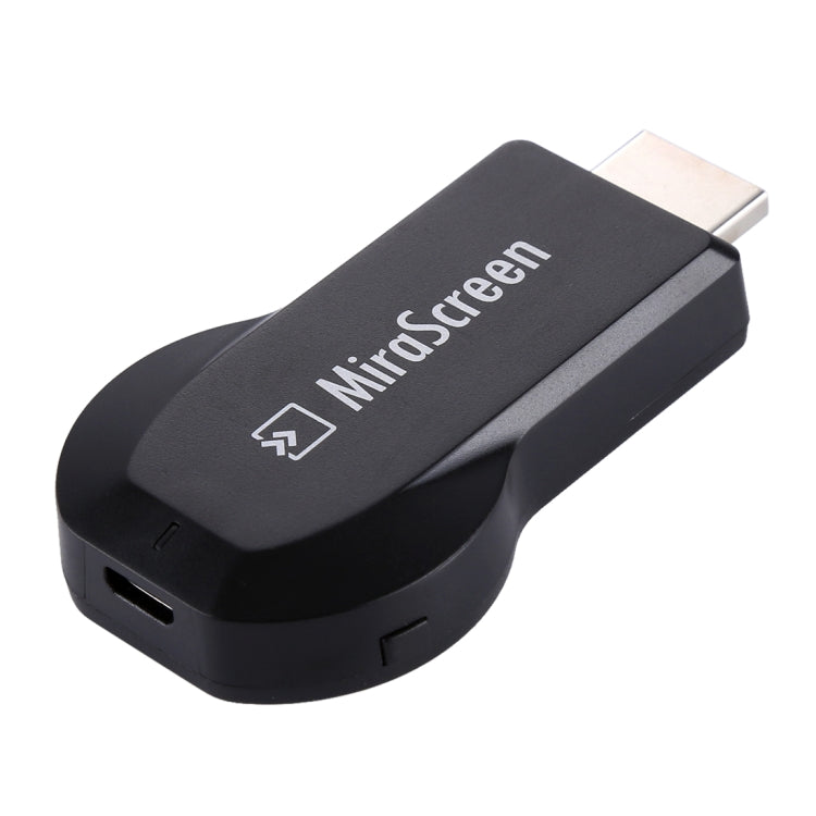 Dongle récepteur d'affichage WiFi MiraScreen / Miracast Airplay DLNA, appareil de mise en miroir sans fil avec câble USB 2 en 1