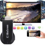 Dongle récepteur d'affichage WiFi MiraScreen / Miracast Airplay DLNA, appareil de mise en miroir sans fil avec câble USB 2 en 1