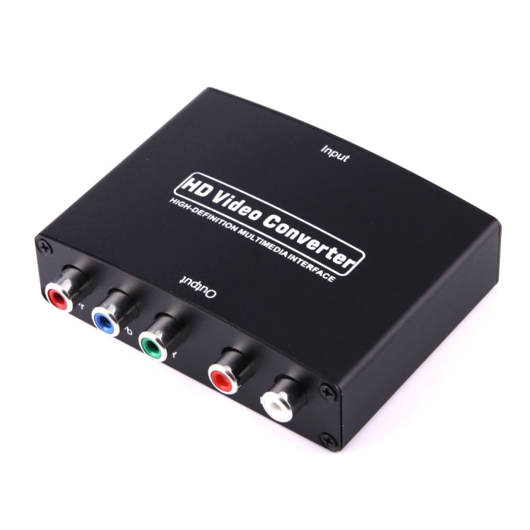 Convertisseur adaptateur vidéo HDMI vers YPbPr HD 1080P et audio R/L, HDMI vers YPbPr+R/L