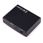 Convertisseur adaptateur vidéo HDMI vers YPbPr HD 1080P et audio R/L, HDMI vers YPbPr+R/L