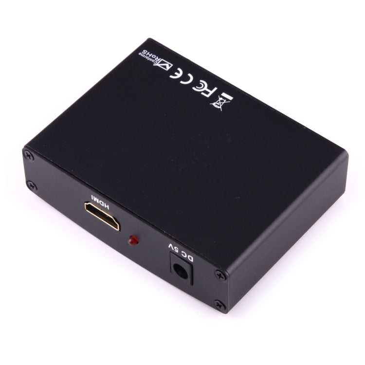 Convertisseur adaptateur vidéo HDMI vers YPbPr HD 1080P et audio R/L, HDMI vers YPbPr+R/L