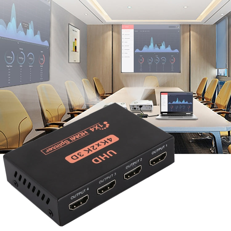 Répartiteur HDMI CY10 UHD 4K x 2K 3D 1 vers 4, CY10
