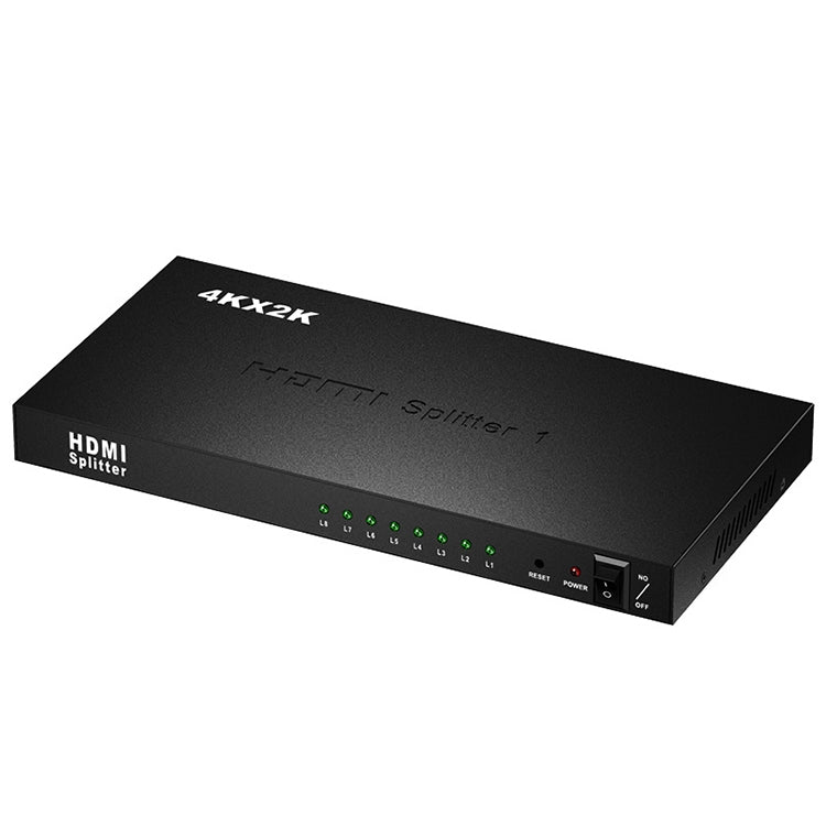 Répartiteur HDMI 1 x 8 Full HD 1080P avec interrupteur, supporte 3D et 4K x 2K