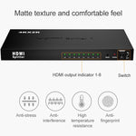 Répartiteur HDMI 1 x 8 Full HD 1080P avec interrupteur, supporte 3D et 4K x 2K
