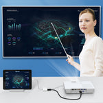 NK-103C Adaptateur de convertisseur multifonction 4 en 1 8 broches vers HDMI pour téléphone portable, NK-103C