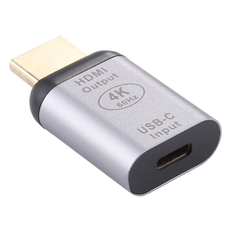 Adaptateur en alliage d'aluminium Type-C / USB-C femelle vers HDMI mâle, Type-C femelle vers HDMI mâle