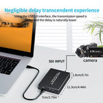 NK-M006 Convertisseur Full HD 1080P HDMI vers SDI + sortie USB 3.0, SDI + USB 3.0