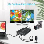 NK-M006 Convertisseur Full HD 1080P HDMI vers SDI + sortie USB 3.0, SDI + USB 3.0