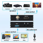 NK-M006 Convertisseur Full HD 1080P HDMI vers SDI + sortie USB 3.0, SDI + USB 3.0