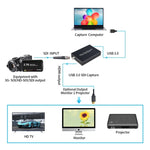 NK-M006 Convertisseur Full HD 1080P HDMI vers SDI + sortie USB 3.0, SDI + USB 3.0